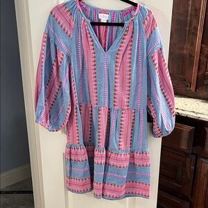 Velvet by Graham & Spencer Multicolor Striped Dress